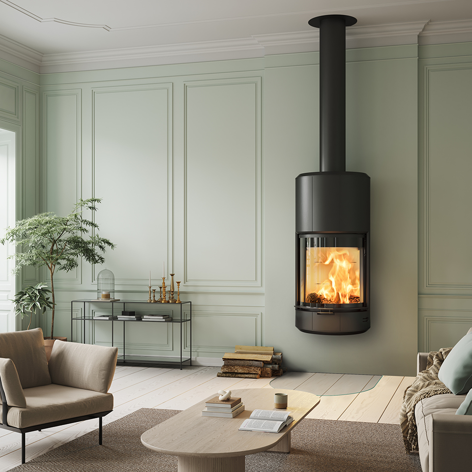 Scan 87 Wall Wood Burning Stove