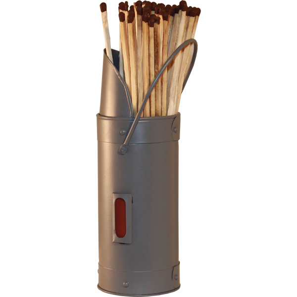 Calfire Grey Match Holder