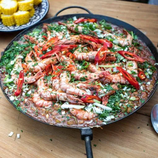 Firepits UK Long Handled Skillet Pan