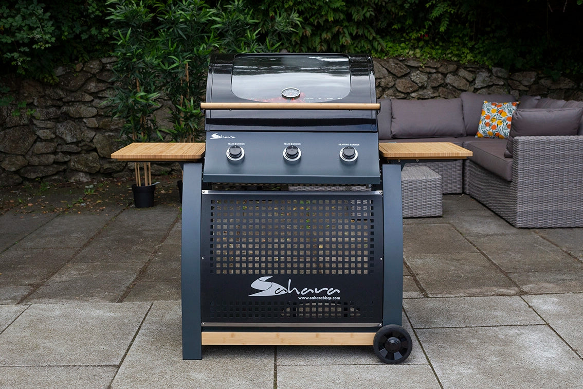 Sahara S350 3 Burner Gas BBQ