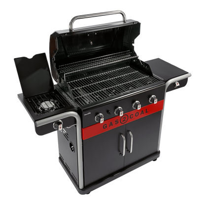 Char-Broil Gas2Coal 2.0 4B EuroFlex Hybrid BBQ