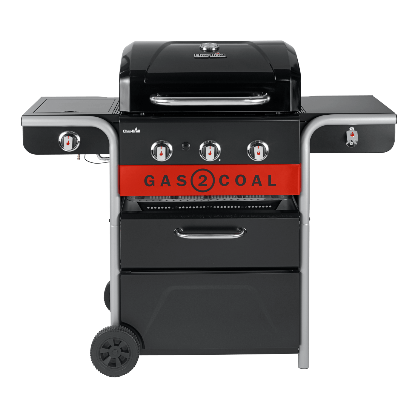 Char-Broil Gas2Coal 2.0 3B EuroFlex Hybrid BBQ