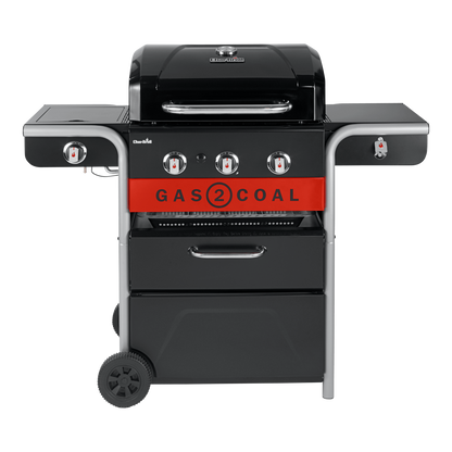 Char-Broil Gas2Coal 2.0 3B EuroFlex Hybrid BBQ