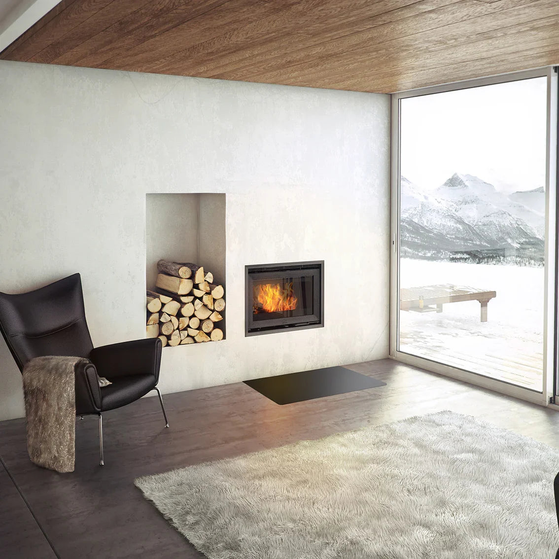 Jøtul C 24 Wood Burning Cassette Stove