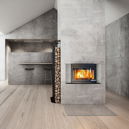 Jøtul I 400 PANORAMA Wood Burning Fireplace Insert