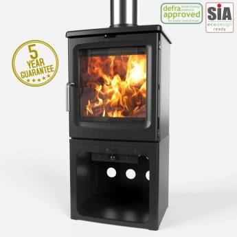 Saltfire Peanut 5 Tall Wood Burning Stove