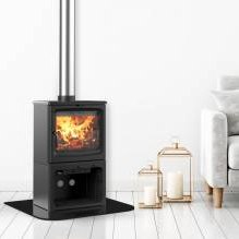 Saltfire Peanut 8 Tall Wood Burning Stove