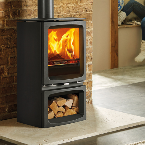 Stovax Vogue Midi Midline Wood Burning Stove