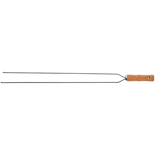 Tramontina Double Stainless Steel Skewer with Wood Handle 75cm