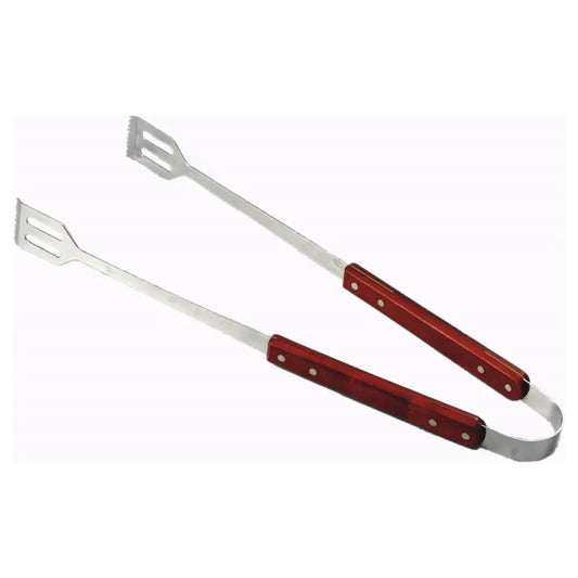 Lifestyle Wooden Handled BBQ Tongs