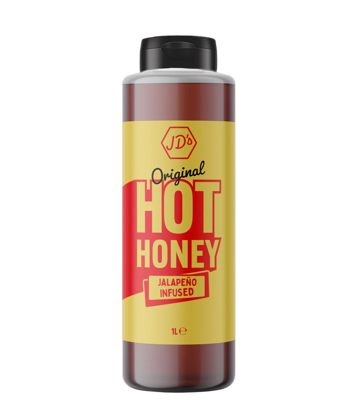 JD's Hot Honey Original 1L Big Bottle