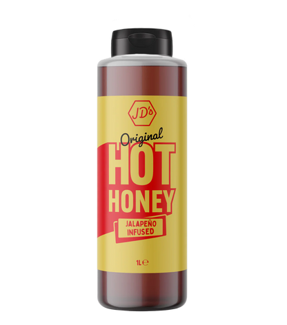 JD's Hot Honey Original 1L Big Bottle