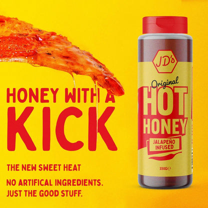 JD's Hot Honey Original 1L Big Bottle