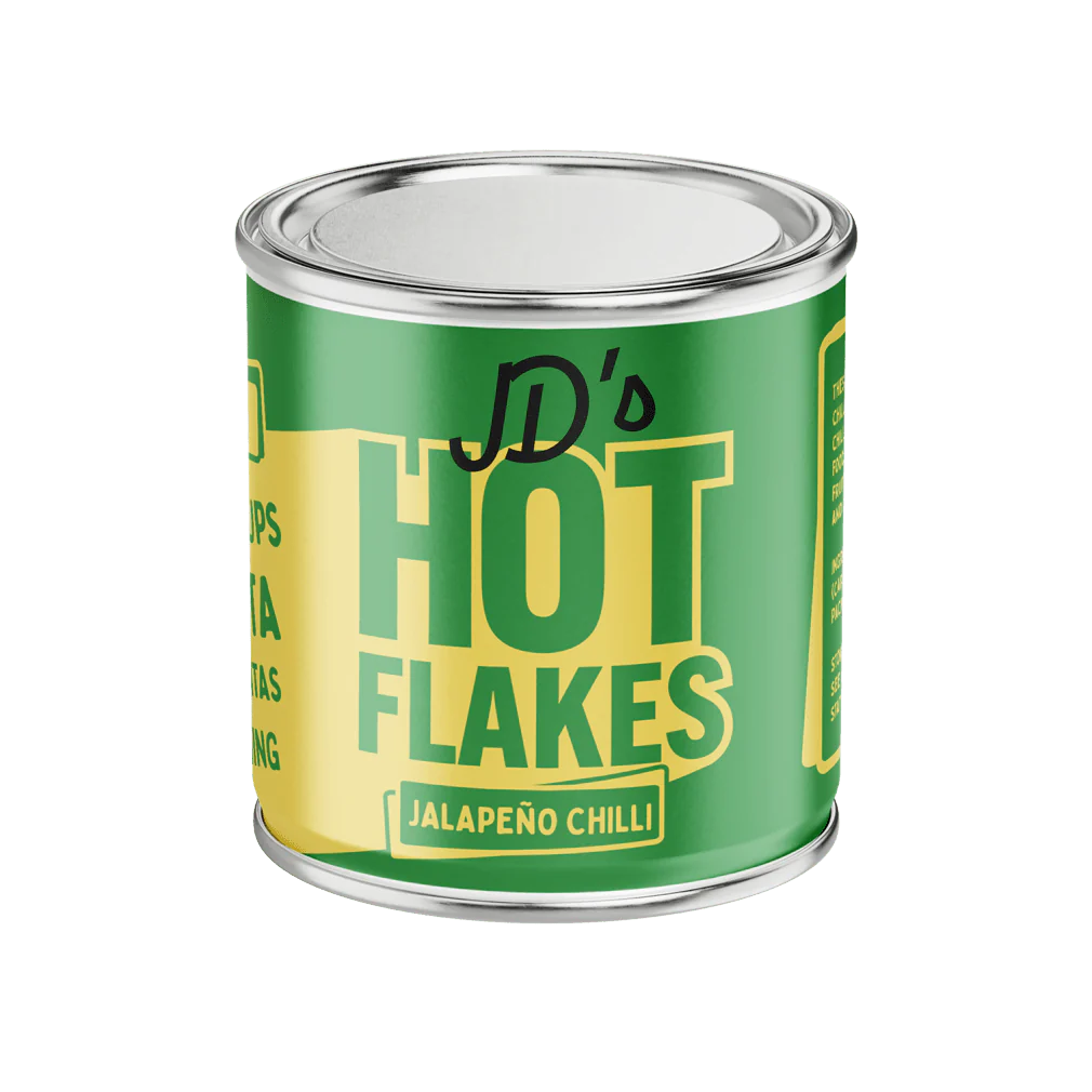 JD's Hot Jalapeno Chilli Flakes 35G