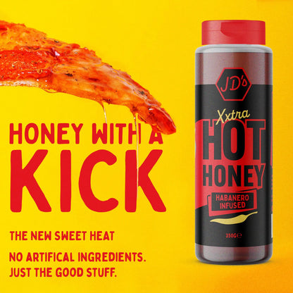 JD's XXTRA Hot Honey 350g