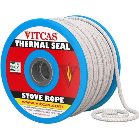 Vitcas 10mm Soft White Thermal Rope - 1m